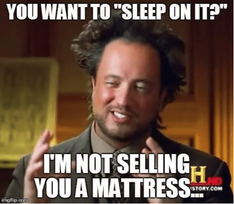 Sleep On It Meme