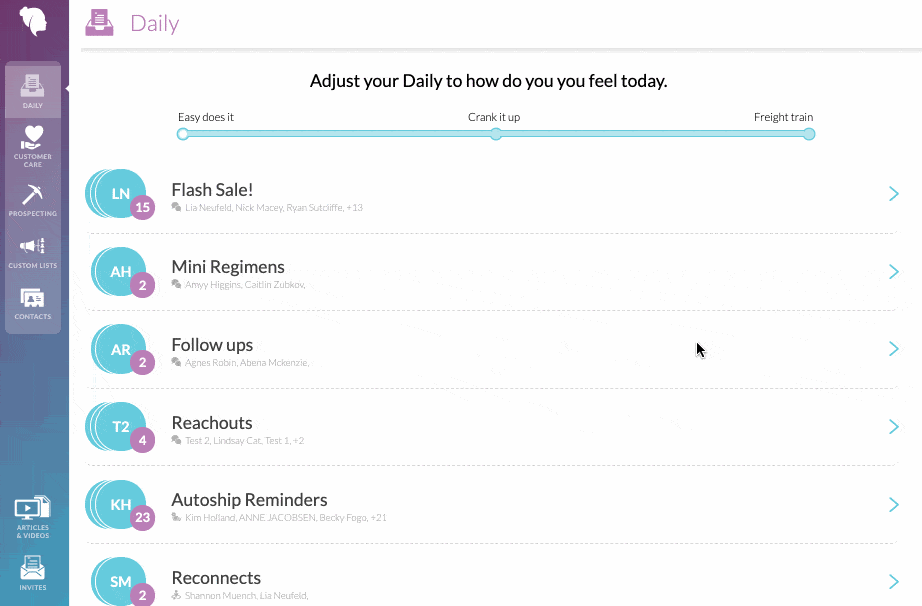Penny Increase Daily Tasks