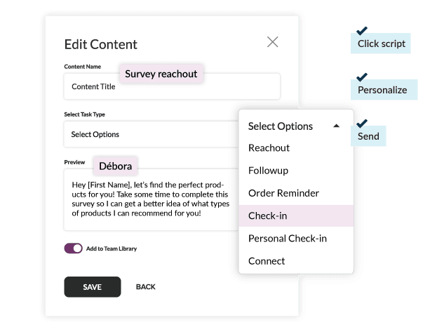 Script Library - Feature preview 