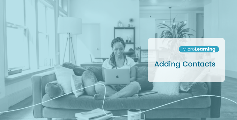 Micro Learning Blog Adding Contacts