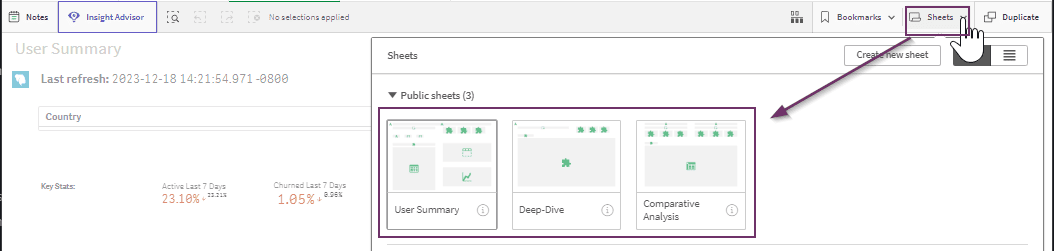 Qlik Screenshot1