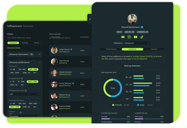 Creator Search Portal
